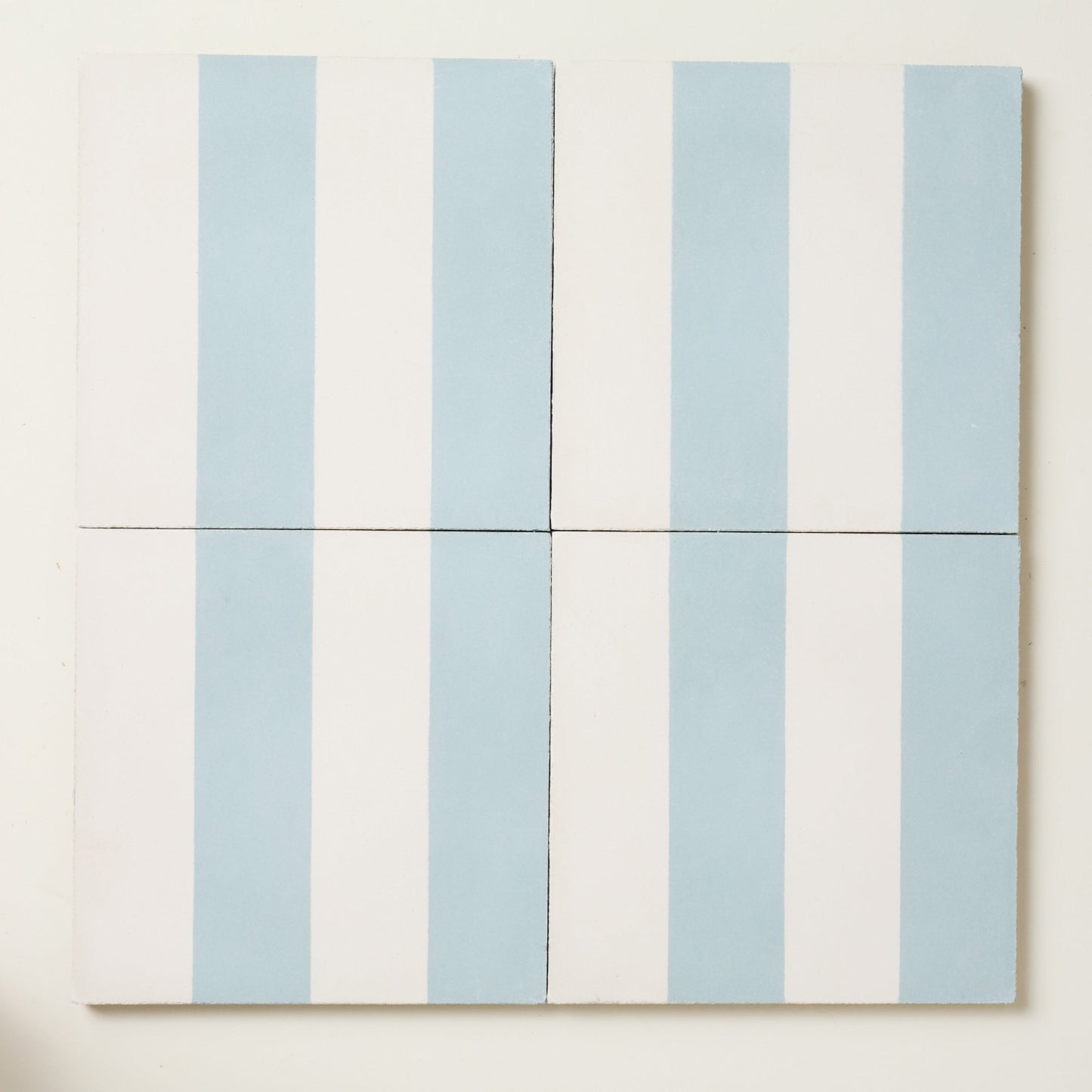 Scattering Sky Wide Stripe Cement Tile