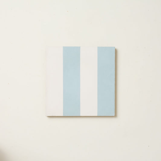 Scattering Sky Wide Stripe Cement Tile
