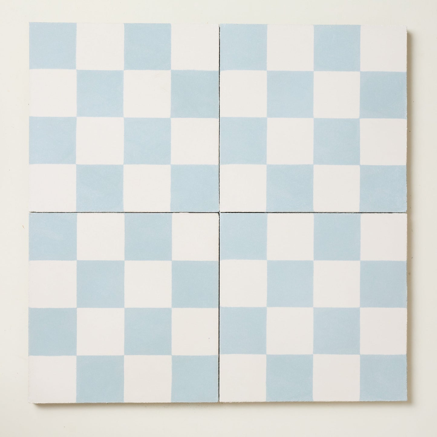 Mini Chequerboard Scattering Sky Cement Tile