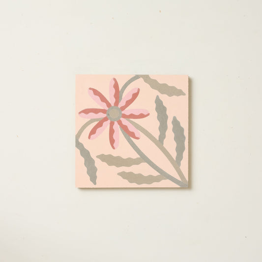 Montauk Daisy Cobbler Cement Tile