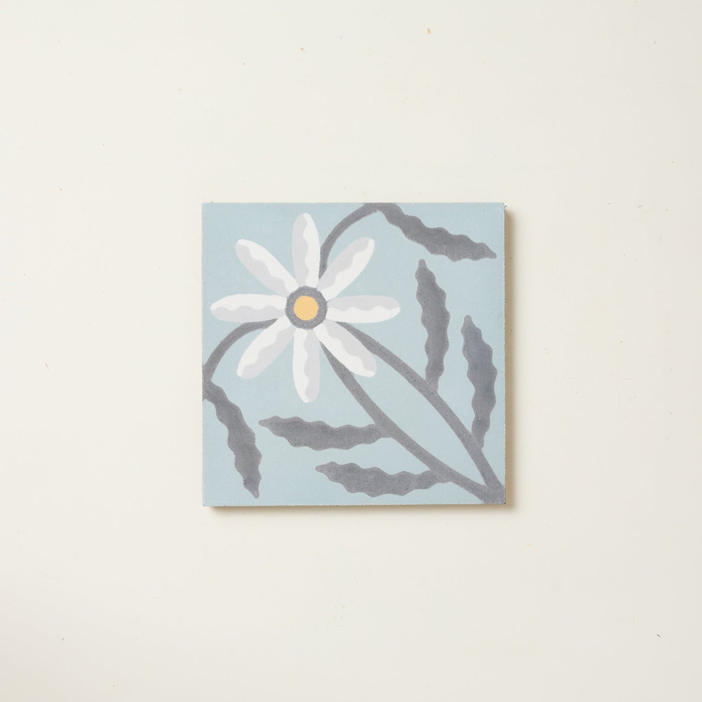 Montauk Daisy Scattering Sky Cement Tile