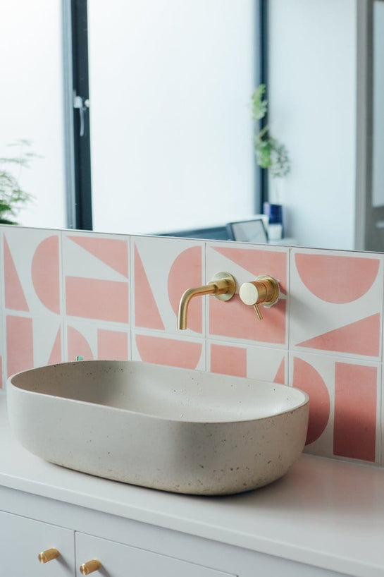 Customer photo showing Bert &amp; May tiles in use