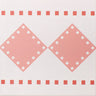 Pink Diamond Border Porcelain Tile