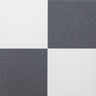 Soot Chequerboard Porcelain Tile