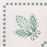 Green Urn Corner Porcelain Tile