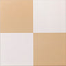 Grubby Yellow Chequerboard Porcelain Tile