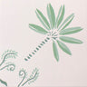 Green Palm Corner Porcelain Tile