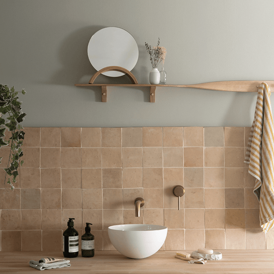 Customer photo showing Bert &amp; May tiles in use