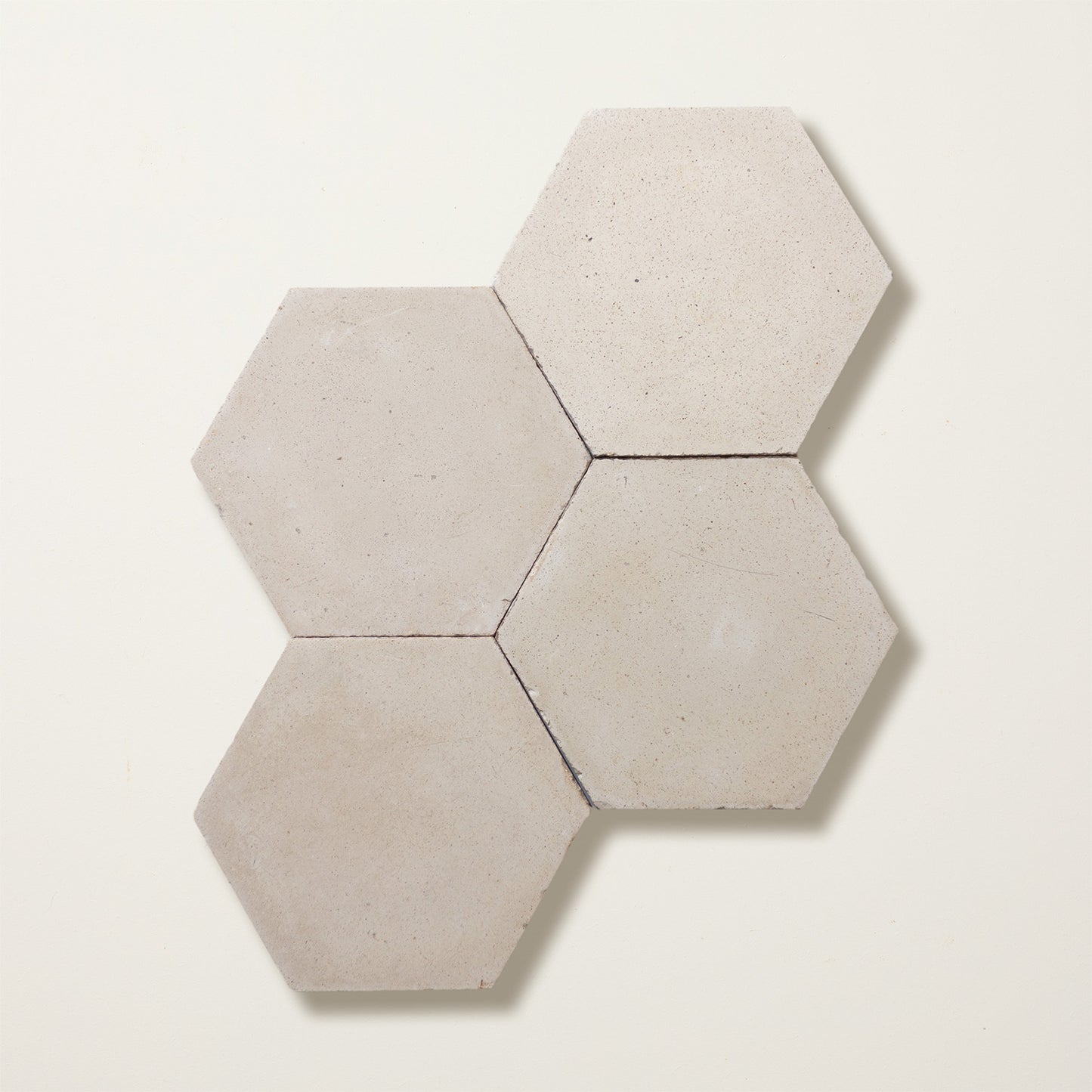 Reclaimed White Hexagonal