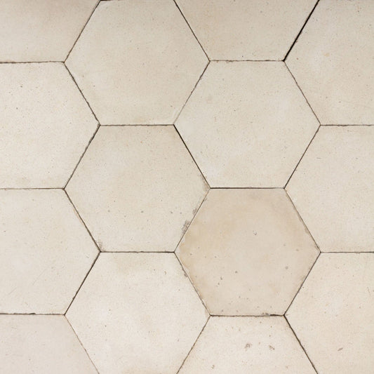 Reclaimed White Hexagonal