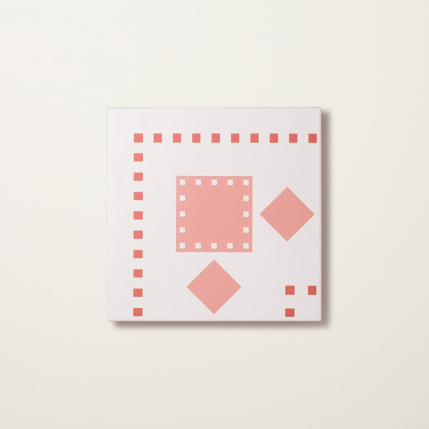 Pink Diamond Corner Porcelain Tile