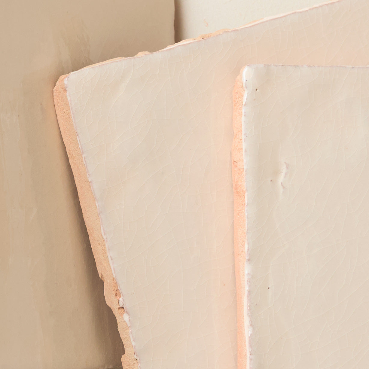 Rediscovered Cotswold White Glazed Tile