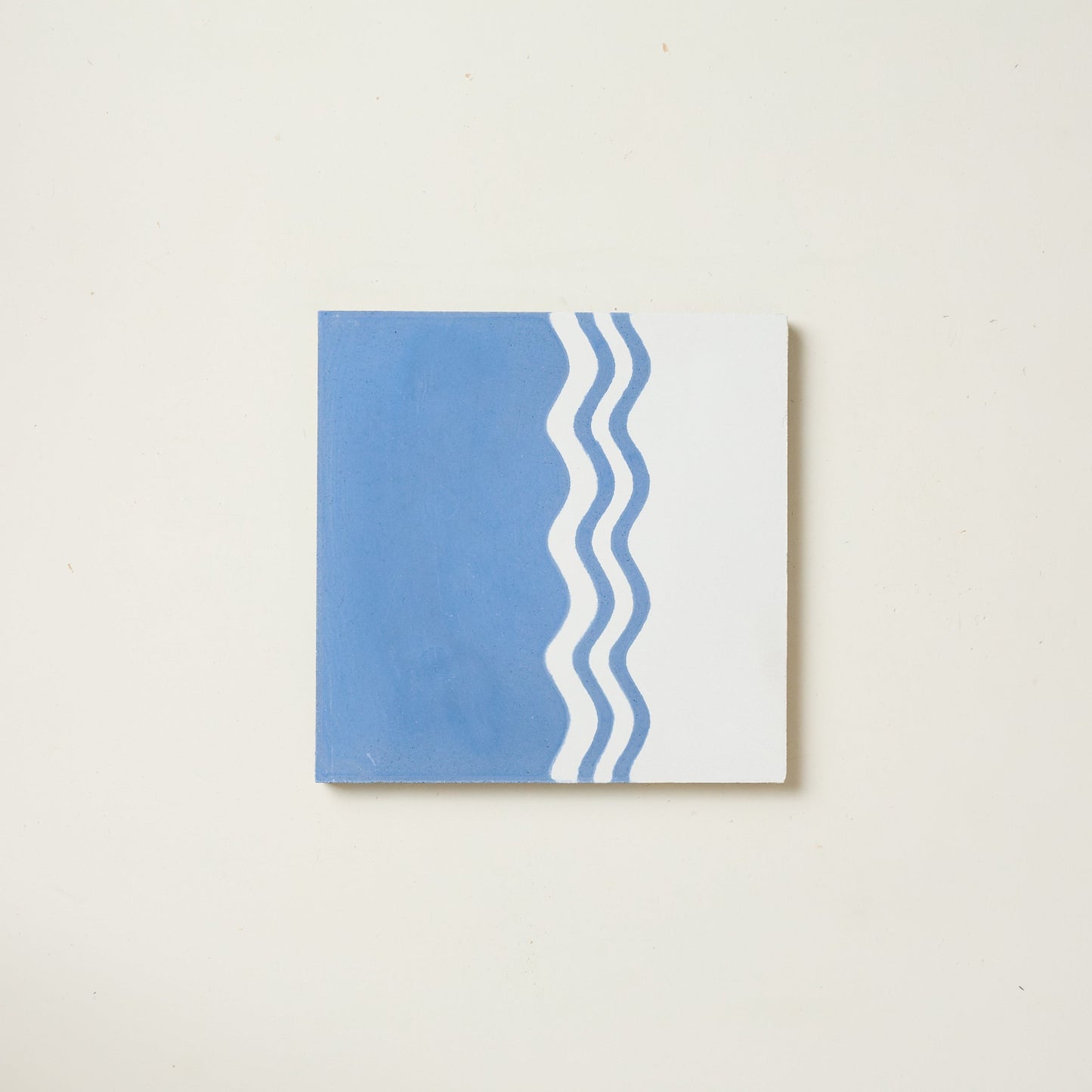 Ric Rac Glacier Mint One Cement Tile