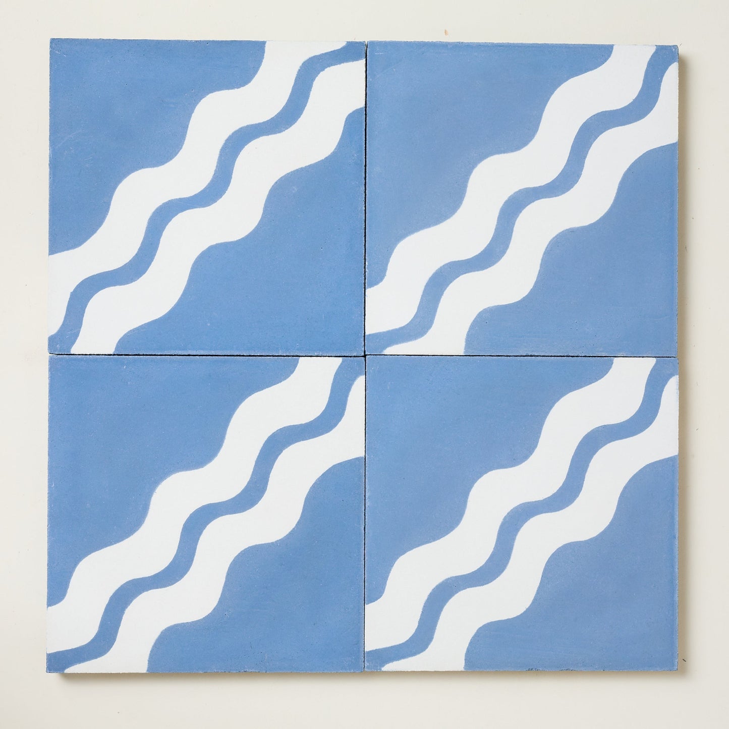 Ric Rac Glacier Mint Two Cement Tile