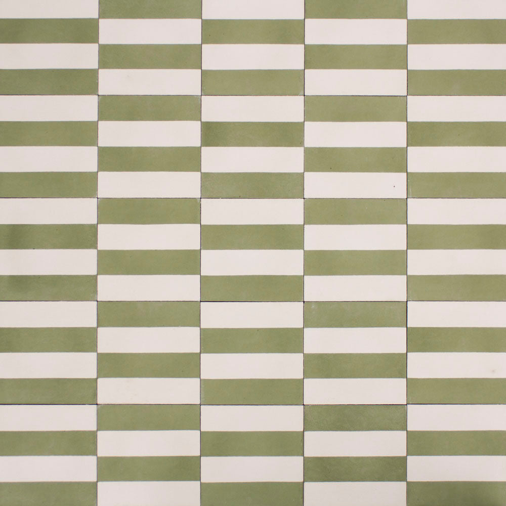 Liquor Wide Stripe Cement Tile