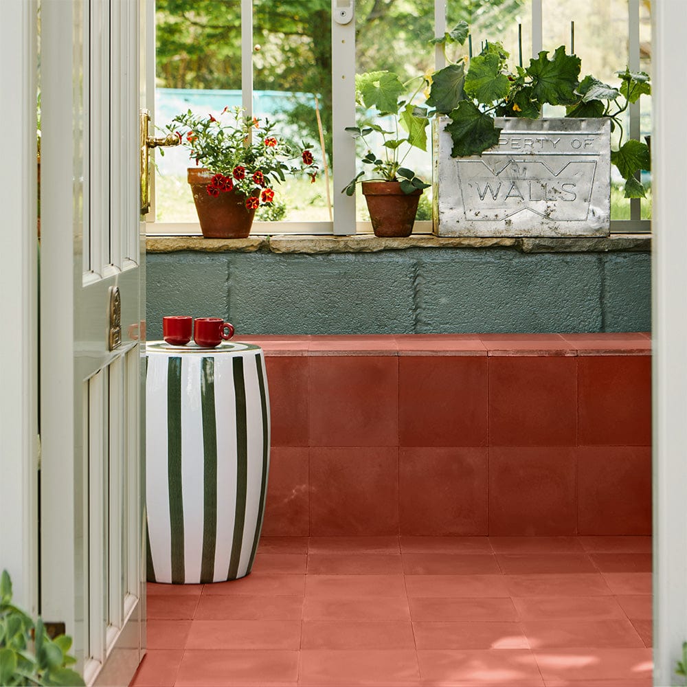 Rusty Square Cement Tile