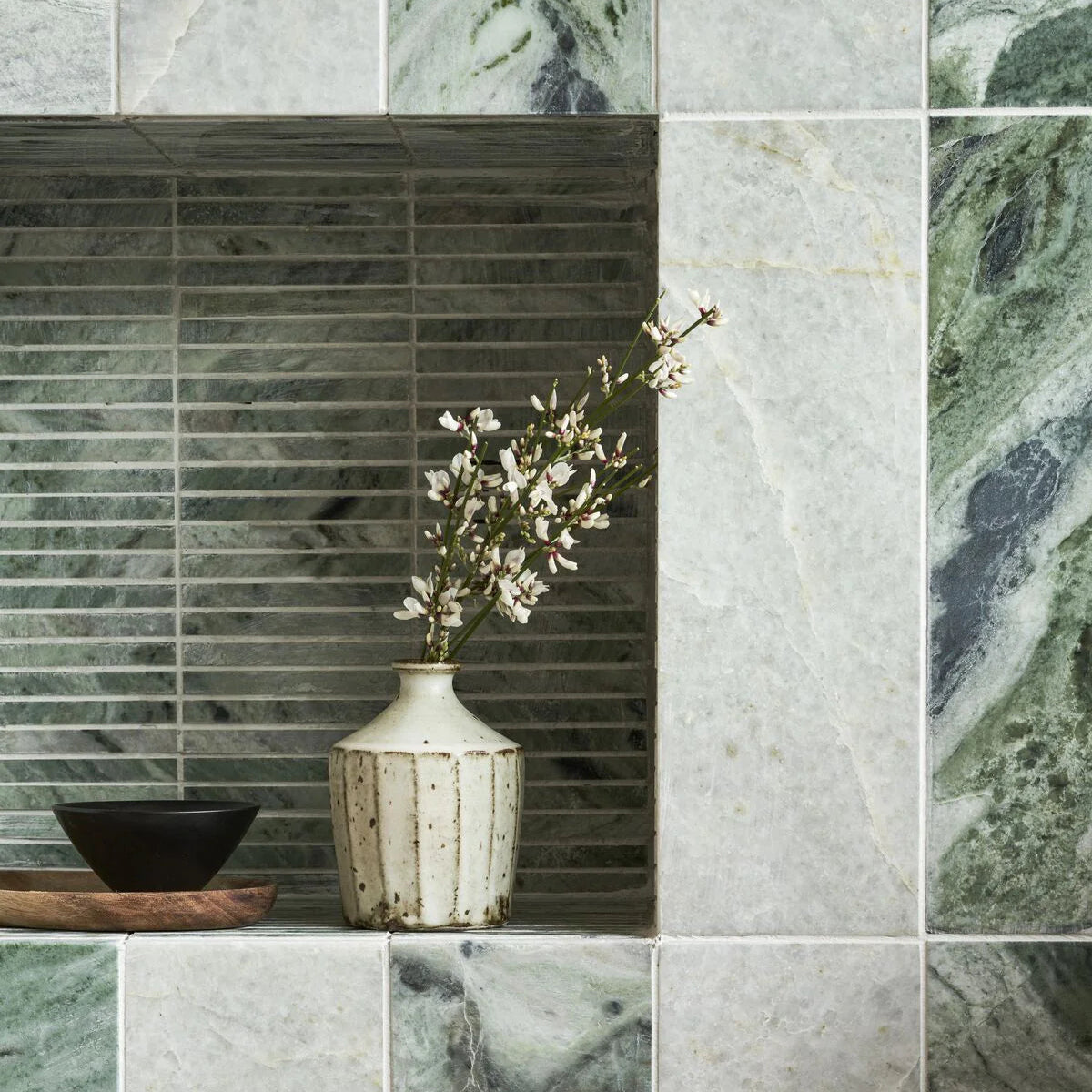 Green Skinny Mosaic Marble