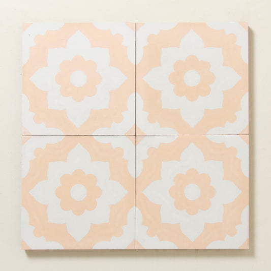 Inverse Apricot Santona Cement Tile