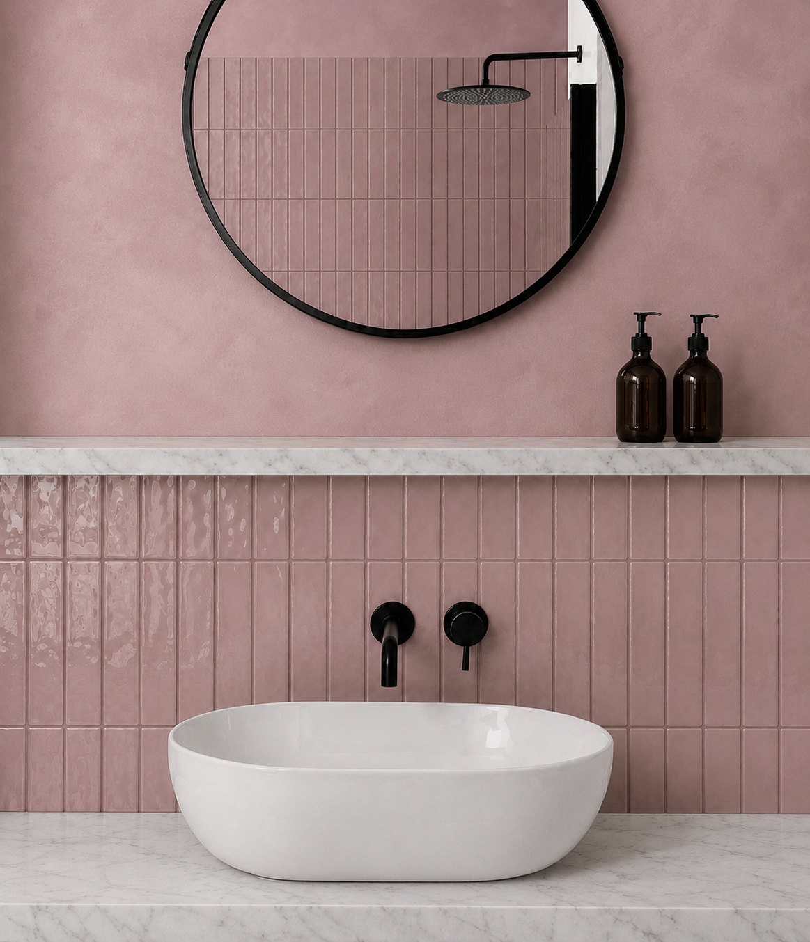 Leather Skinny Metro Tile - End of Line