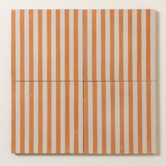 Strong Brew Skinny Stripe Cement Tile