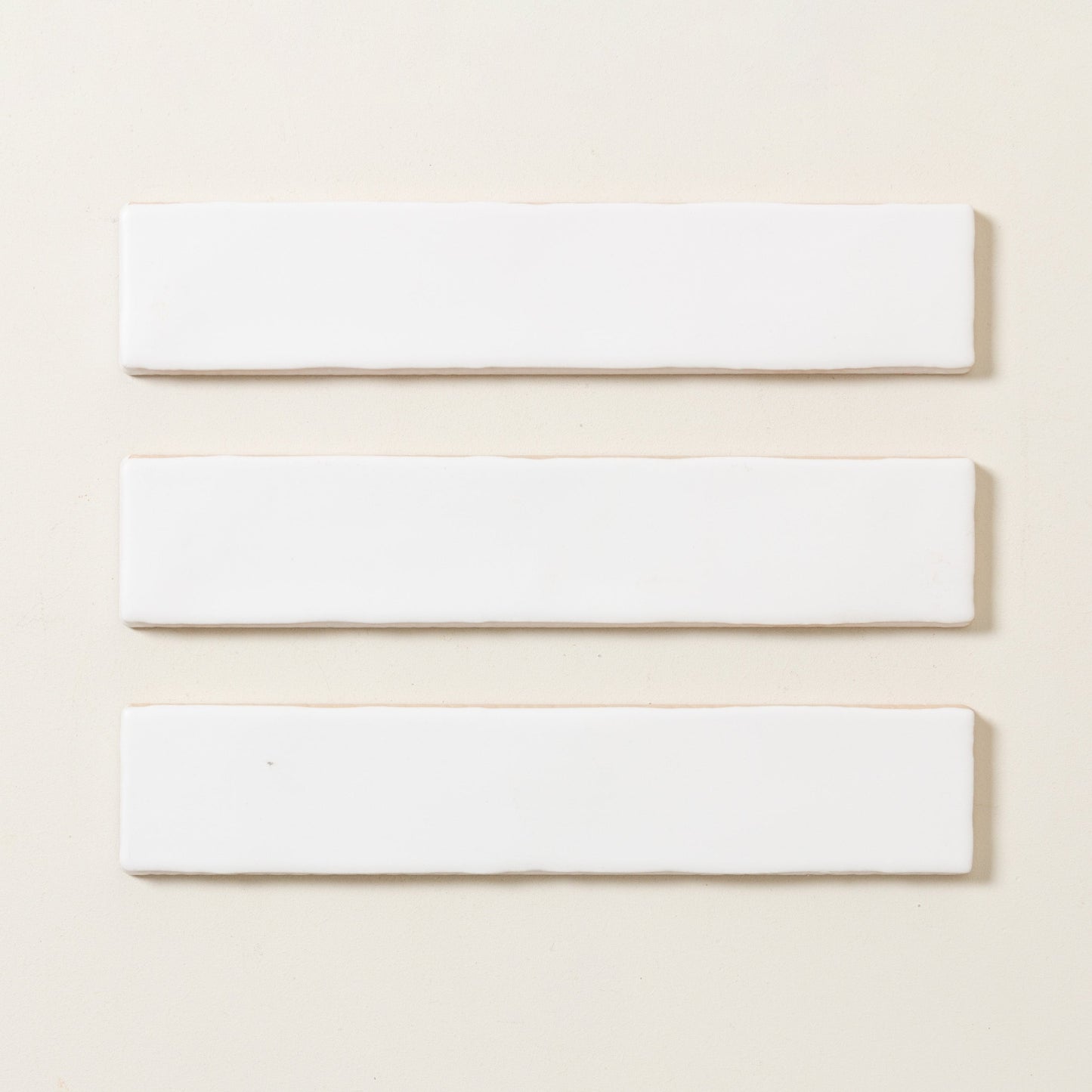 Skinny House White Matte Metro Tile