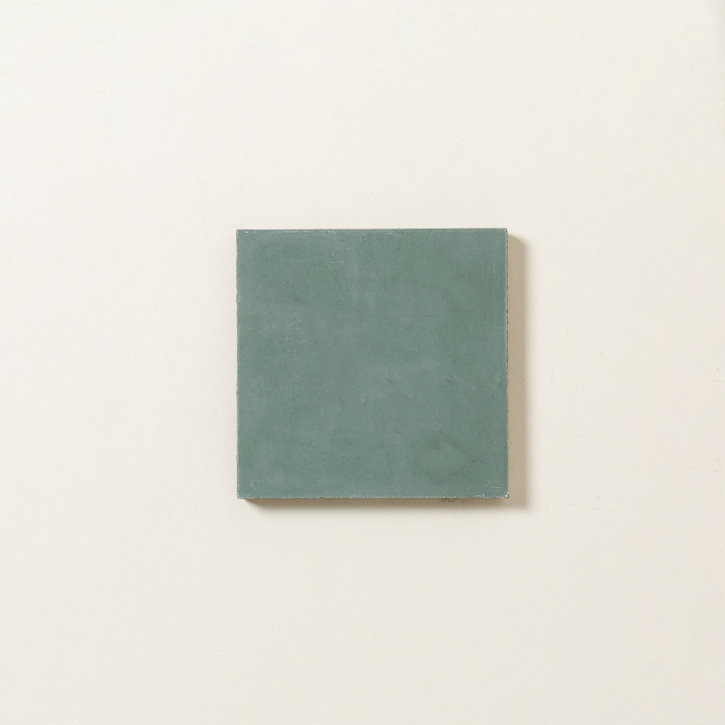 Small Tealish Cement Tile