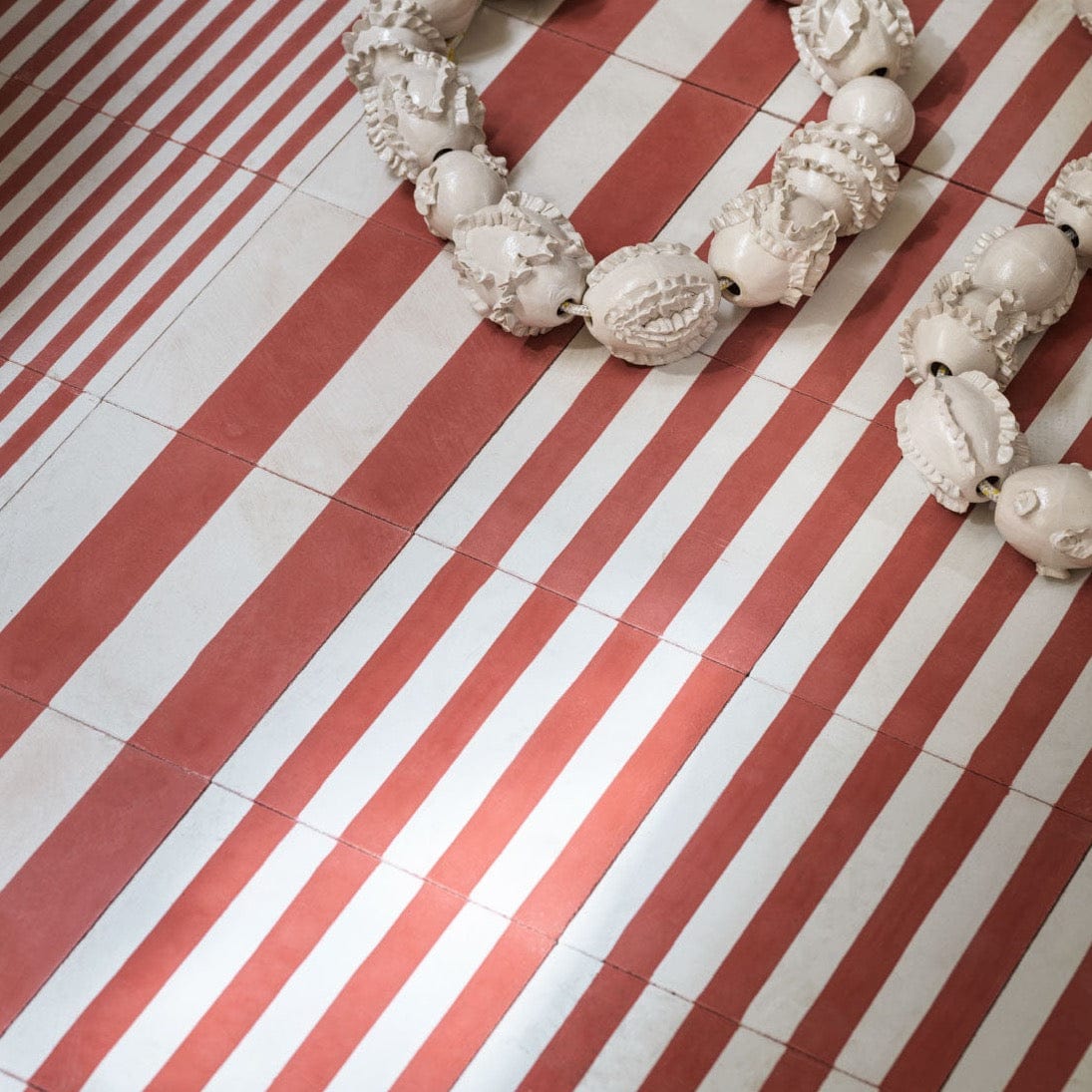 Sour Face Midi Stripe Cement Tile