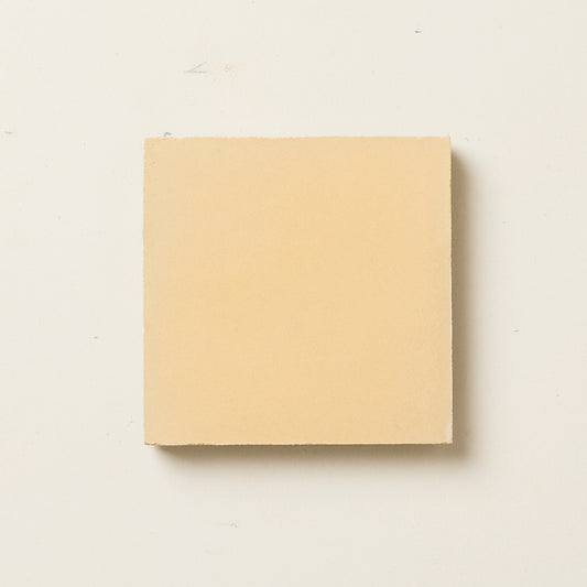 Grubby Yellow Square Cement Tile