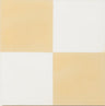 Grubby Yellow Chequerboard Cement Tile
