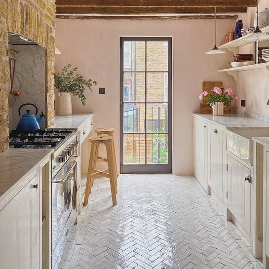Customer photo showing Bert &amp; May tiles in use