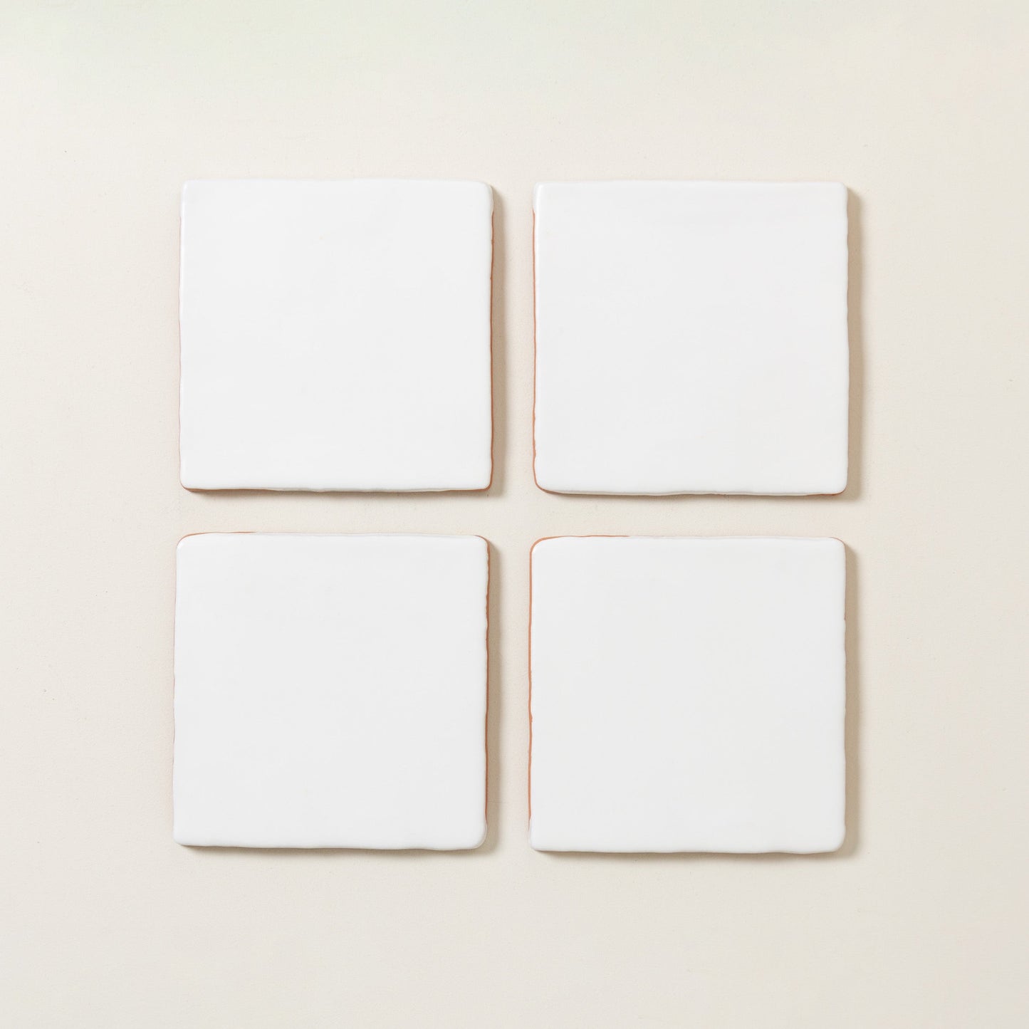 House White Matte Glazed Square
