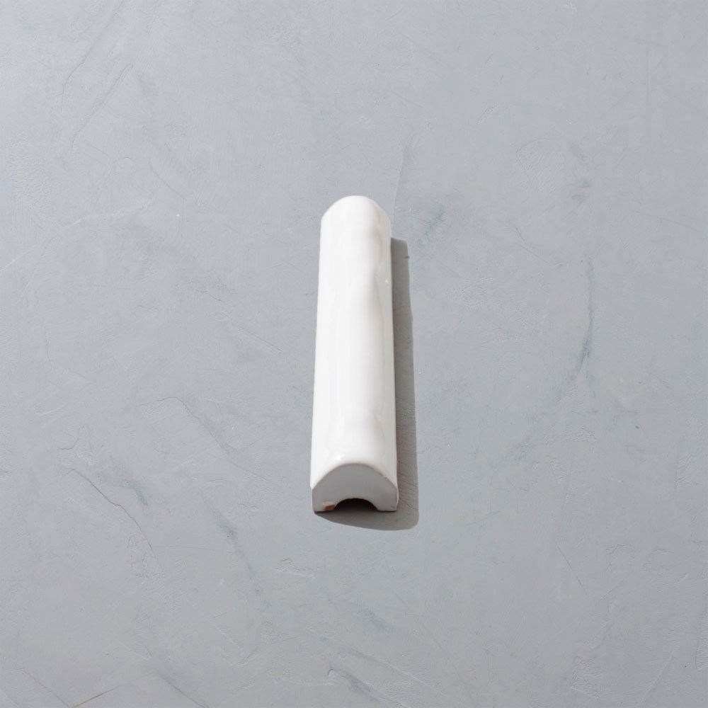 White Glazed Tile Trim