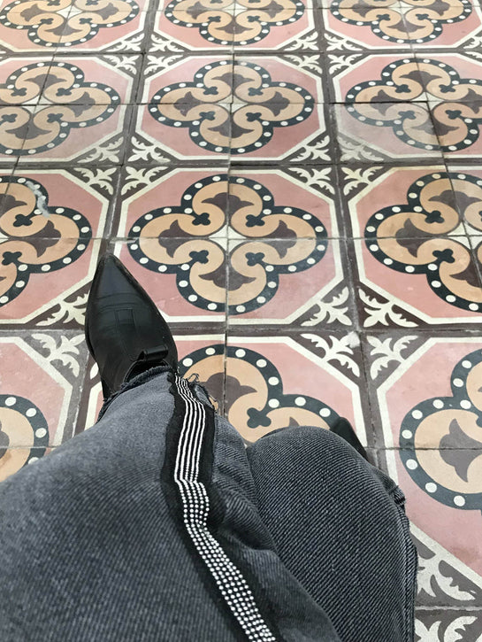 Customer photo showing Bert &amp; May tiles in use