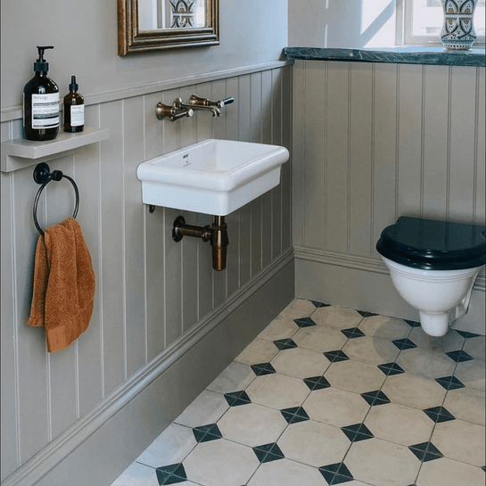 Customer photo showing Bert &amp; May tiles in use