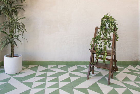 Customer photo showing Bert &amp; May tiles in use