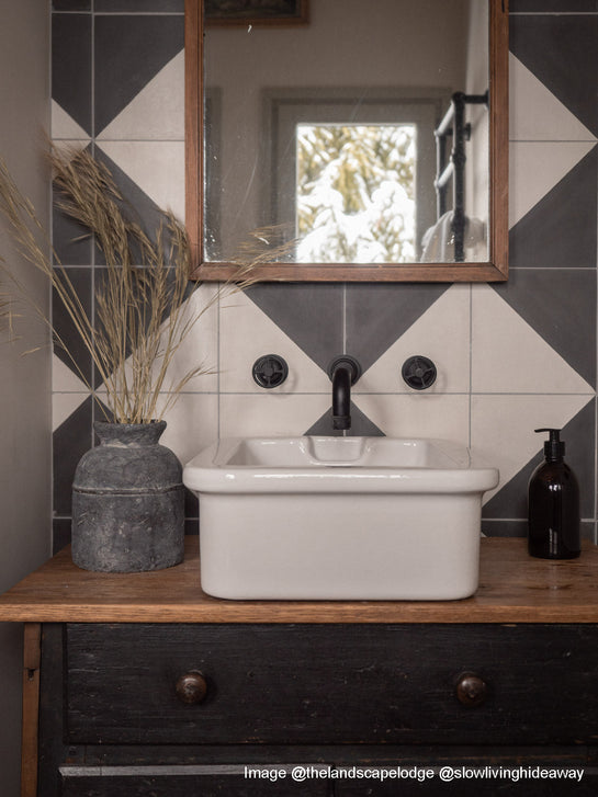 Customer photo showing Bert &amp; May tiles in use