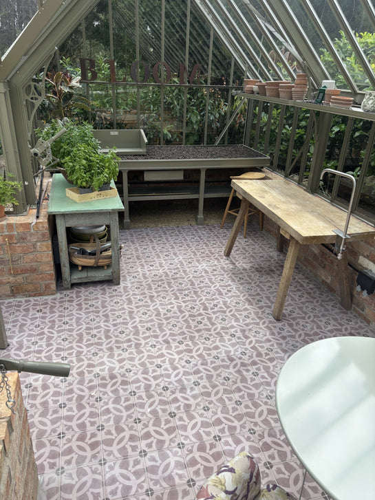 Customer photo showing Bert &amp; May tiles in use