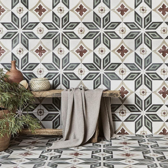 Customer photo showing Bert &amp; May tiles in use