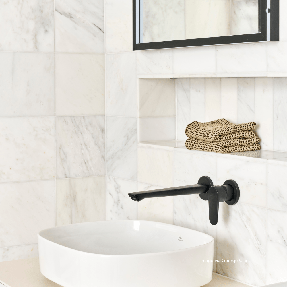 Pina Colada Square Honed Marble