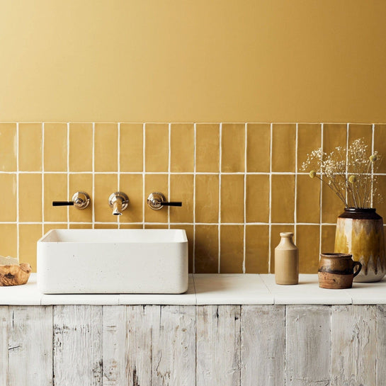 Little Greene Bassoon Glazed Rectangle Tile Tiles - Glazed