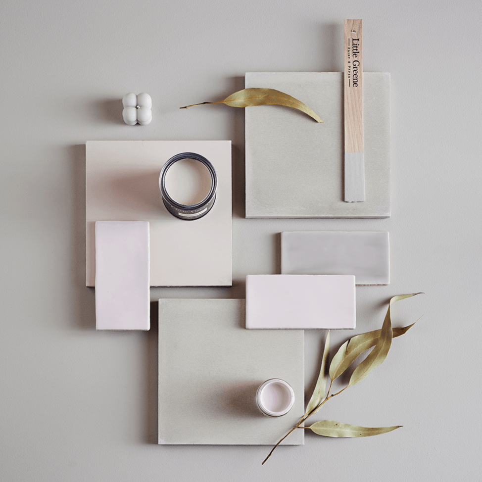 French Grey Mid Glazed Rectangle Tile Tiles - Glazed