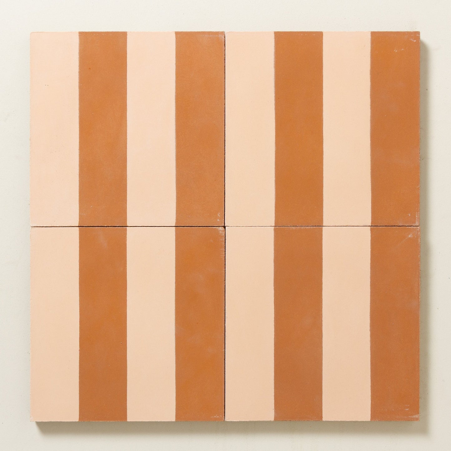 Wide Stripe in Rusty and Cobbler