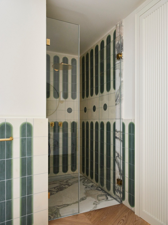 Customer photo showing Bert &amp; May tiles in use