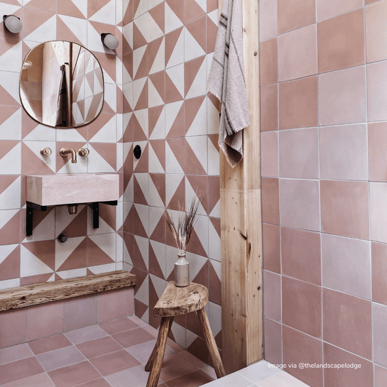 Customer photo showing Bert &amp; May tiles in use