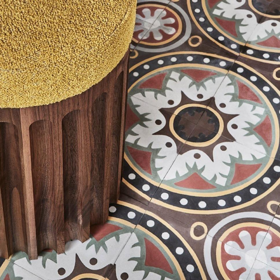 Quinta Marron Cement Tile