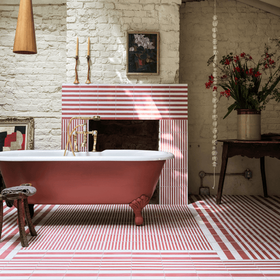 Customer photo showing Bert &amp; May tiles in use