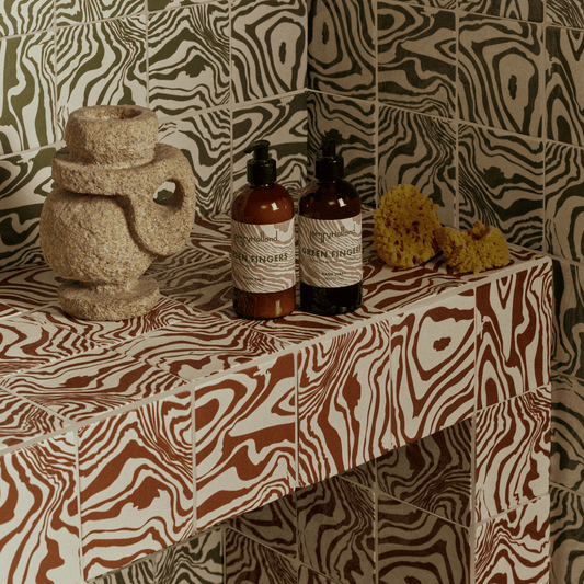 Pour by Henry Holland Studio - Rusty Glazed Square