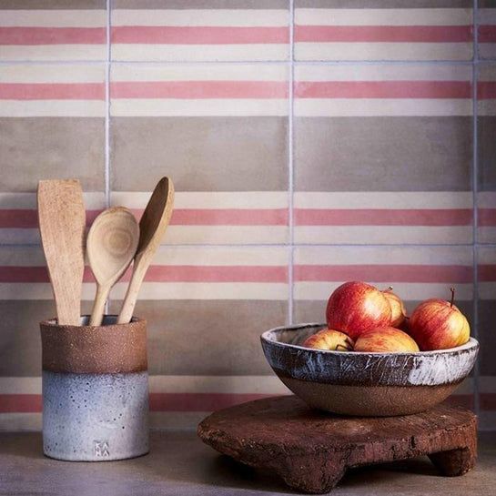 Customer photo showing Bert &amp; May tiles in use