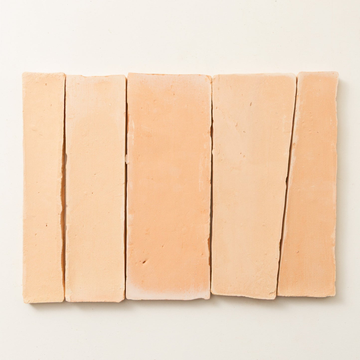 Handmade Peachy Terracotta - Angular Mix for Floors