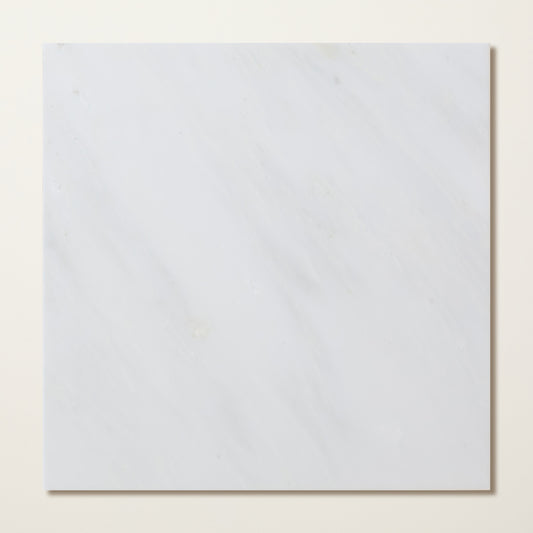 Hampton White Square Honed Marble - 30.5 x 30.5cm